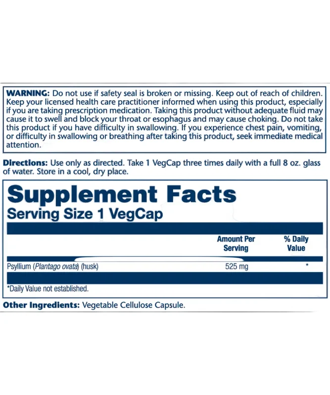 Psyllium Husk 525mg