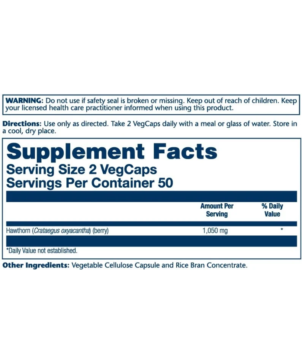 Hawthorn 1050 mg Supplement