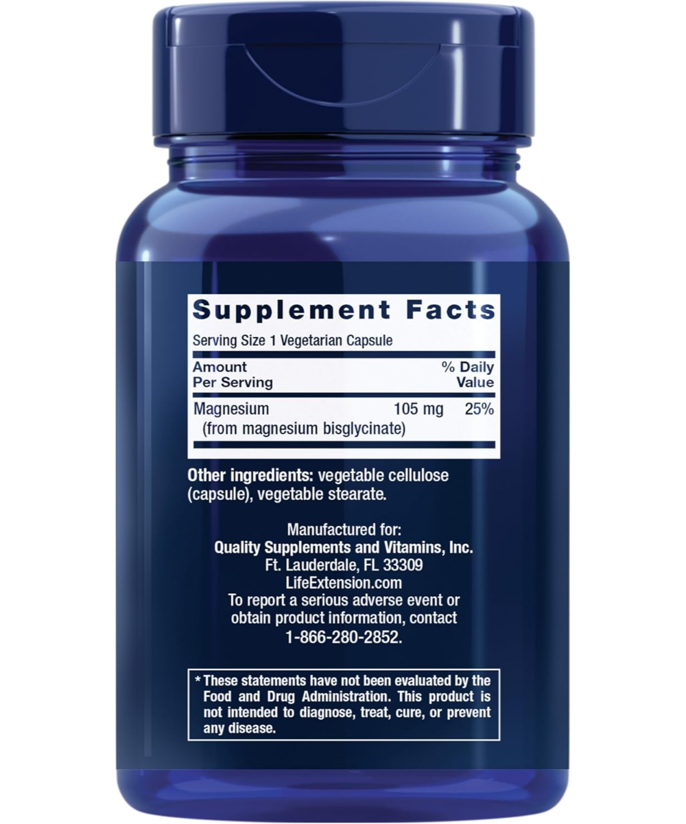 Magnesium Glycinate (Life Extension)