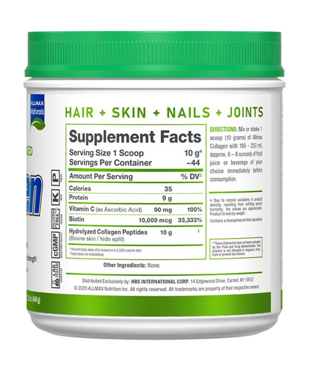 Pasture Fed Collagen + Biotin