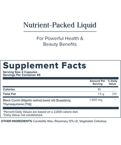 Black Seed Oil