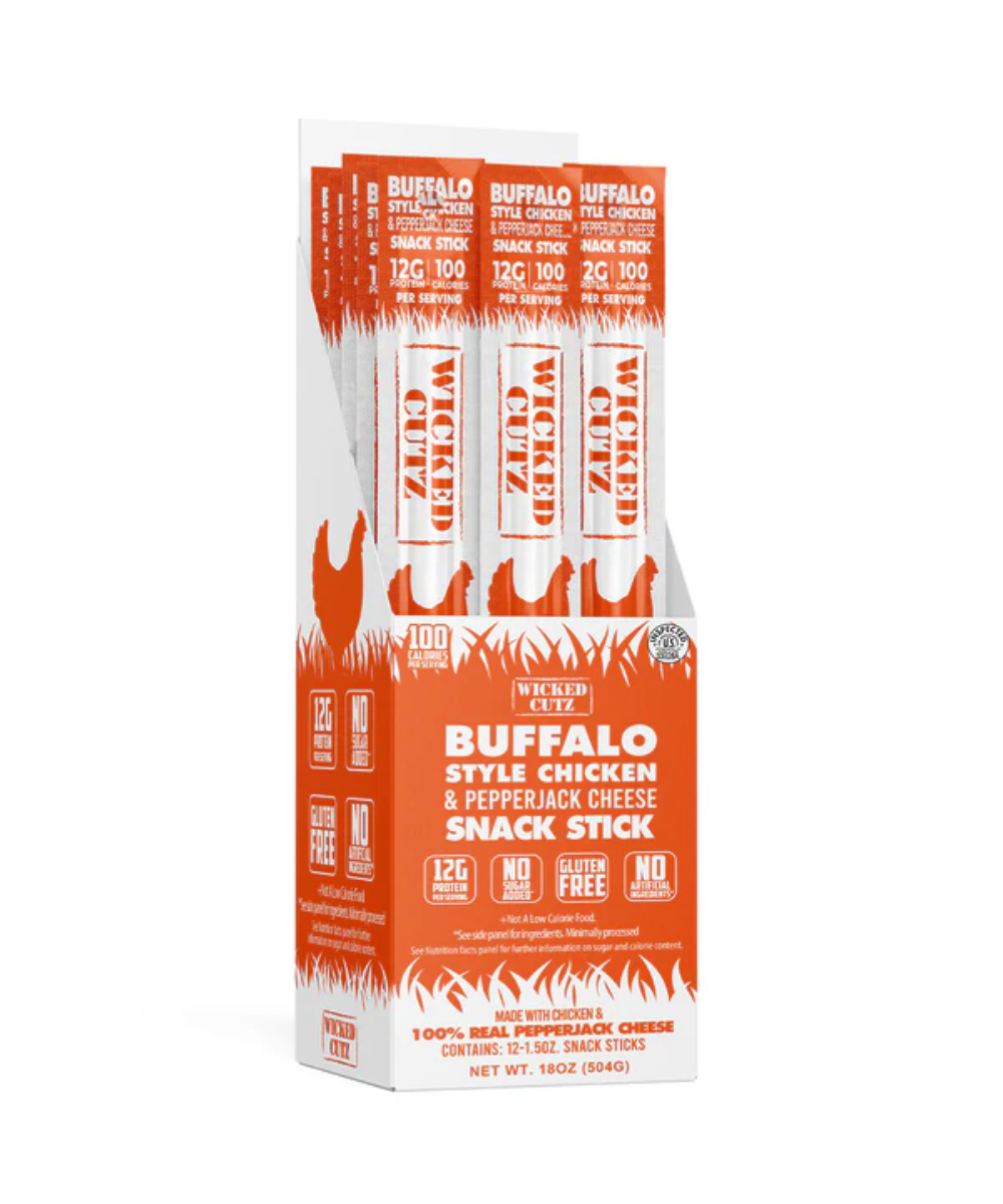 Wicked Cutz Beef Sticks Case/12