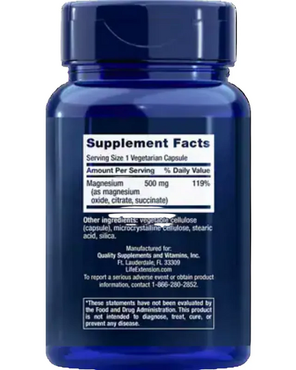 Magnesium 500MG Life Extension