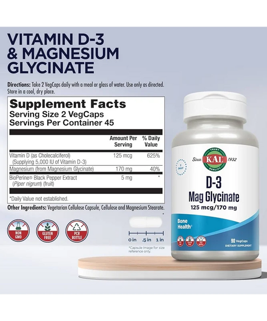 D3 Magnesium Glycinate