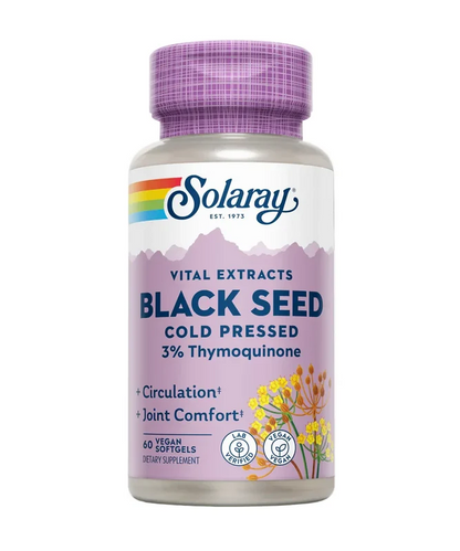 Black Seed Oil Cold Pressed softgels