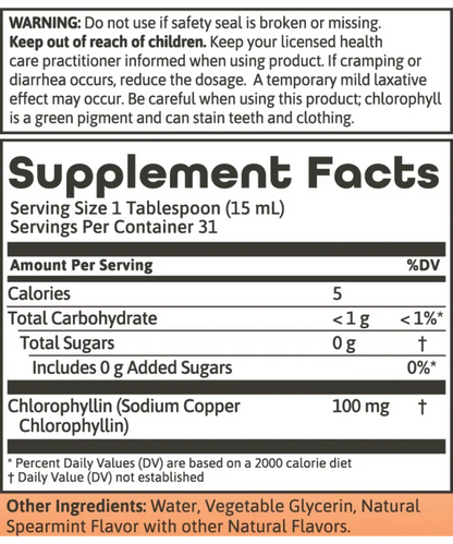 Liquid Chlorophyll Spearmint