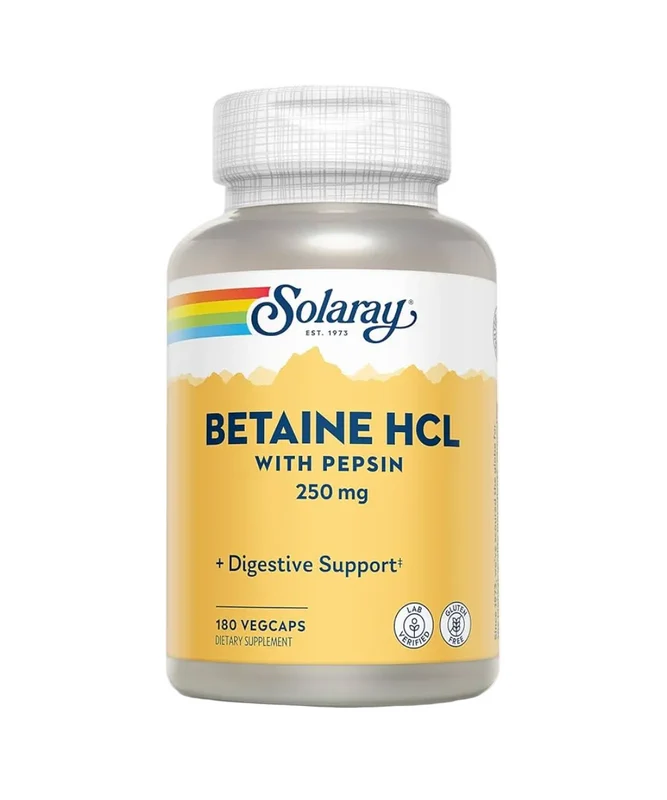 Betaine HCl w/ Pepsin 250mg