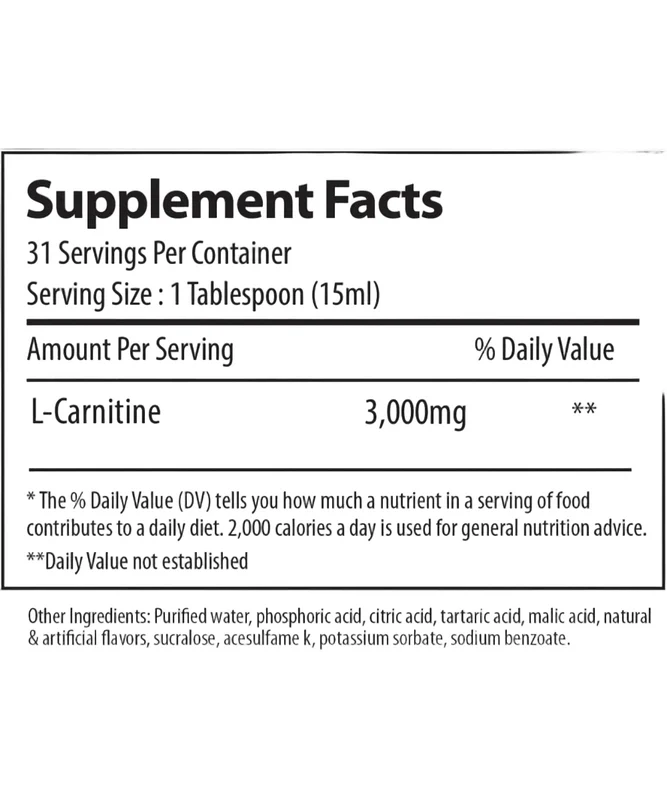 L Carnitine 3000 (Alpha Supps)