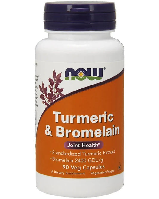 Turmeric and Bromelain 90 caps