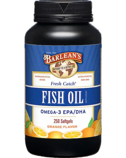 Barleans fish oil 250ct