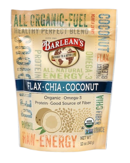 Barleans Org. flax/chia/coconut