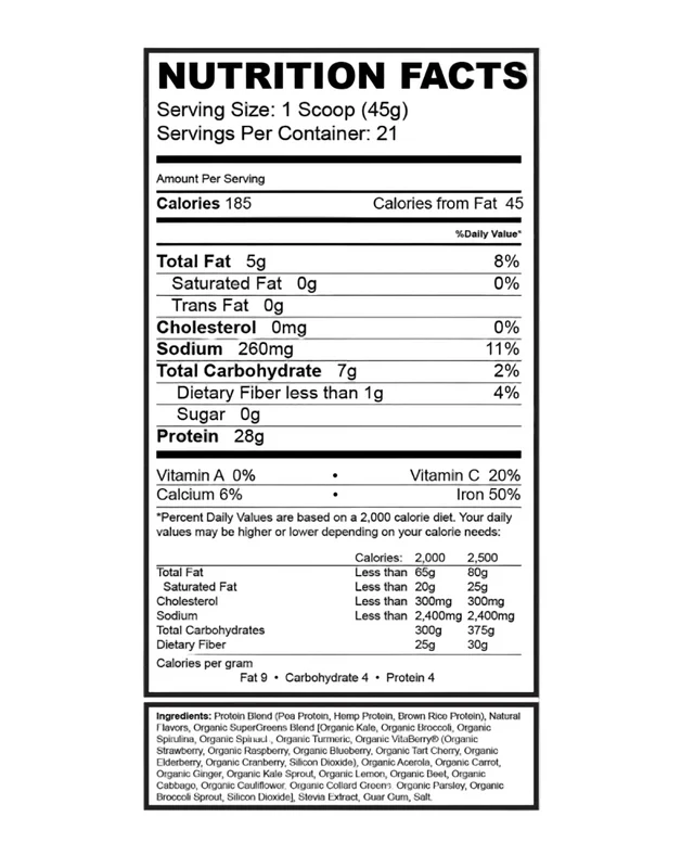 4lb Phyto Perfect (Plant Based) - Call For In Store Pricing