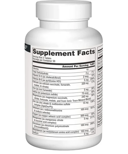 Life Minerals  Multi W/ Iron (60 tabs)