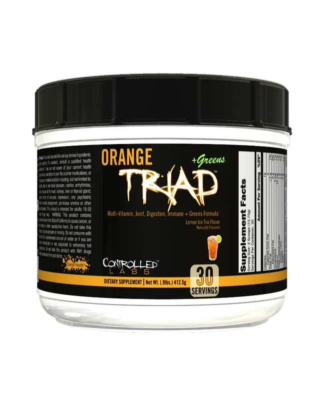 Orange Triad + Greens Powder