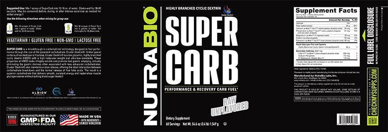 Super Carb Cluster Dextrin Large