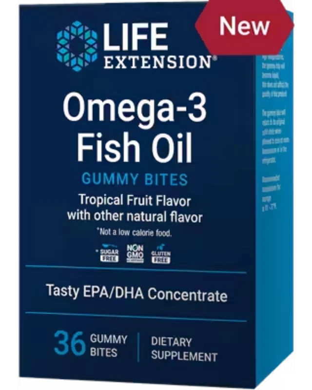 Omega-3 Fish Oil Gummy Bites