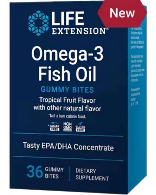 Omega-3 Fish Oil Gummy Bites