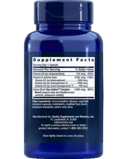 Vitamins D & K with Sea-Iodine