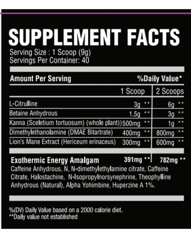 Chemix Pre-Workout