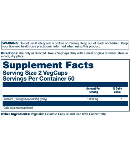 Hawthorn 1050 mg Supplement