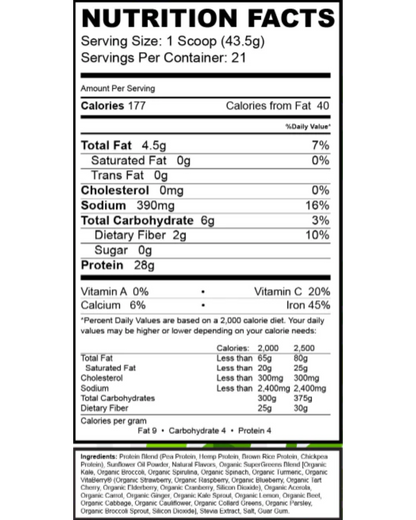 2lb Phyto Perfect (Plant Based) - Call For In Store Pricing