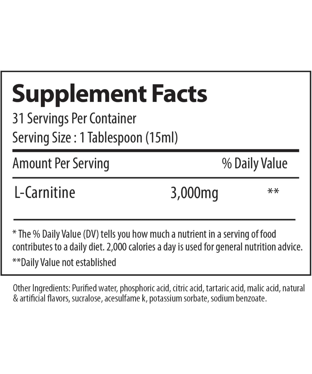 L Carnitine 3000 (Alpha Supps)