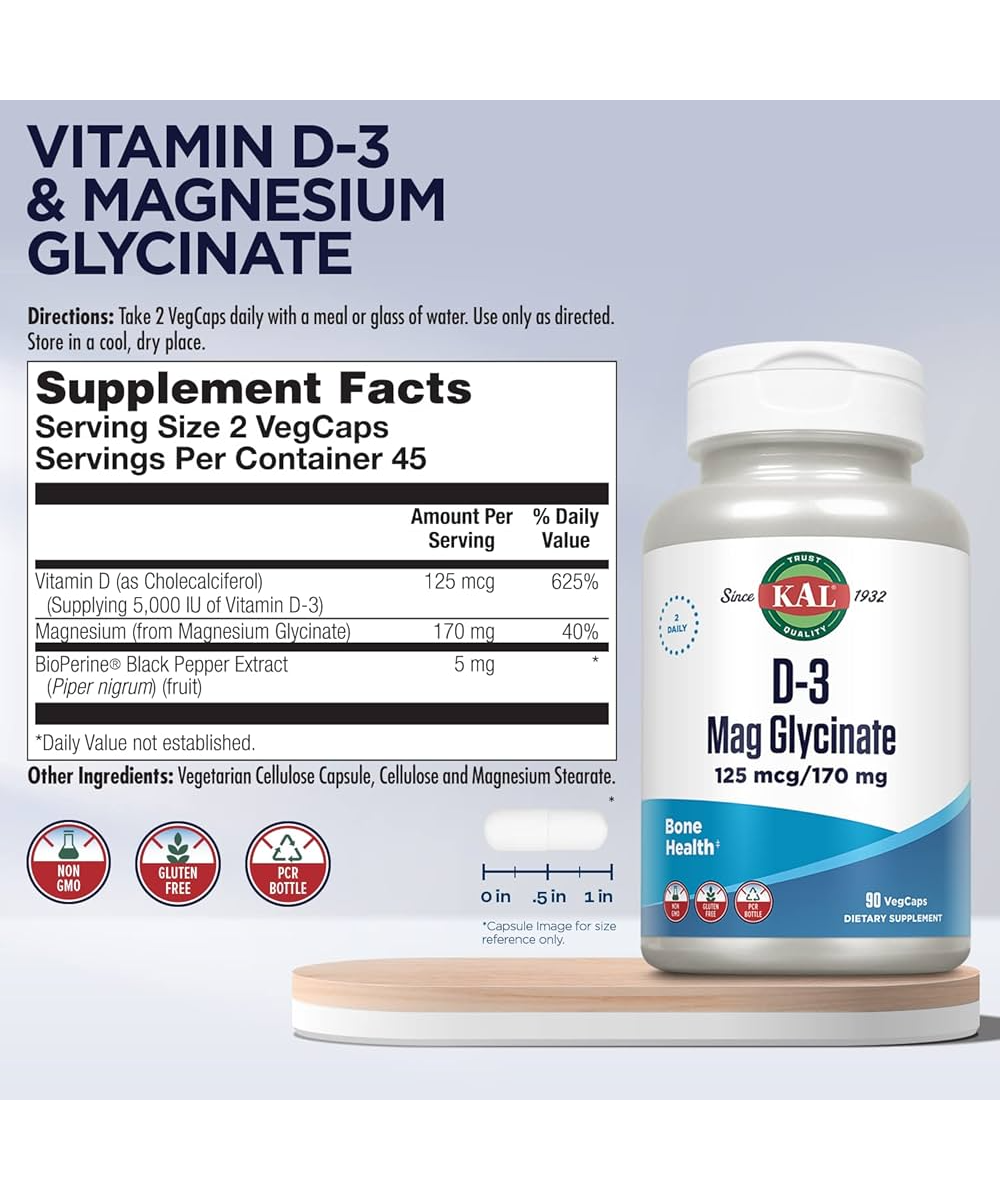 D3 Magnesium Glycinate