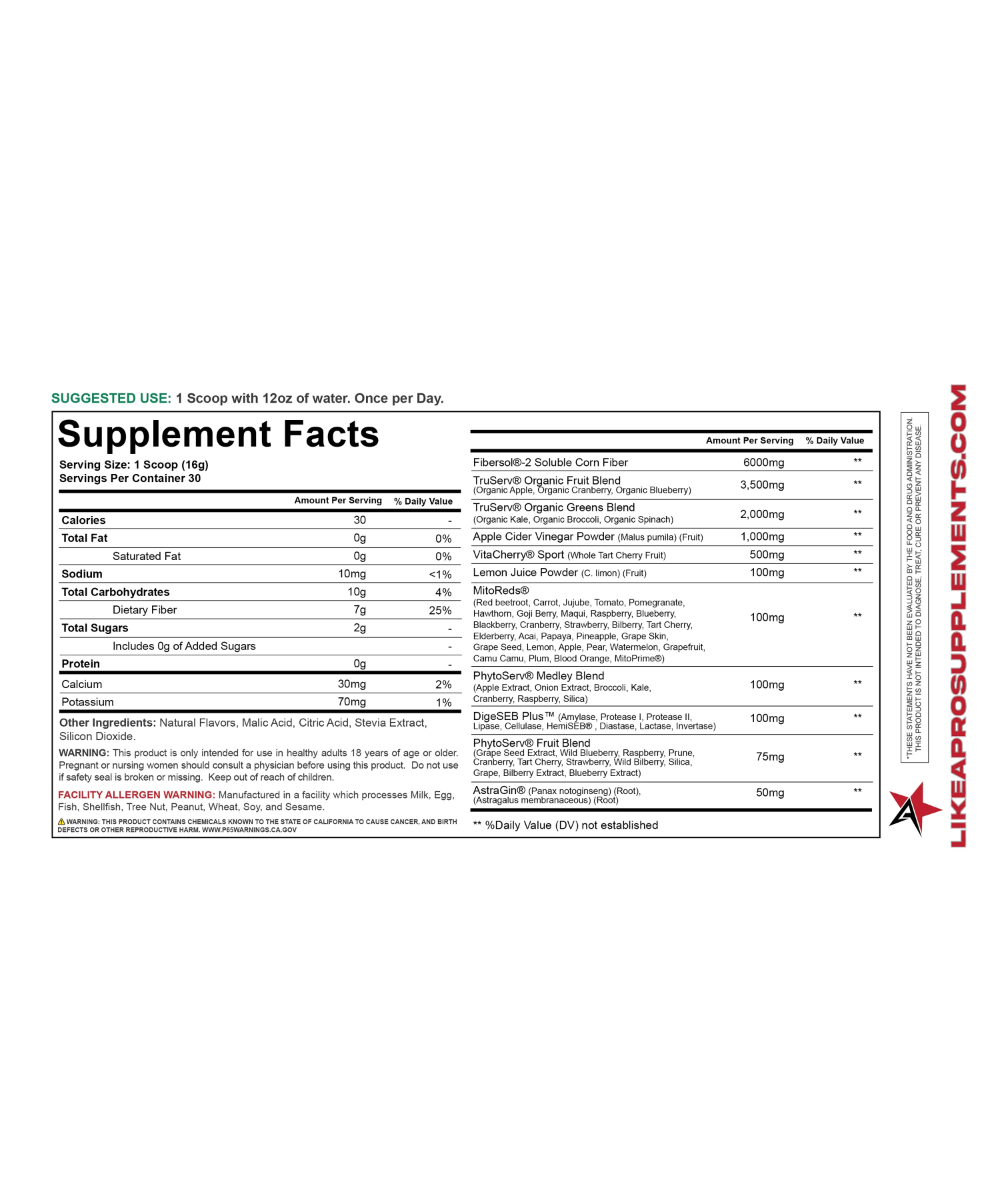 Daily Nutrition™️ - Fruits + Greens + Reds + Digestion