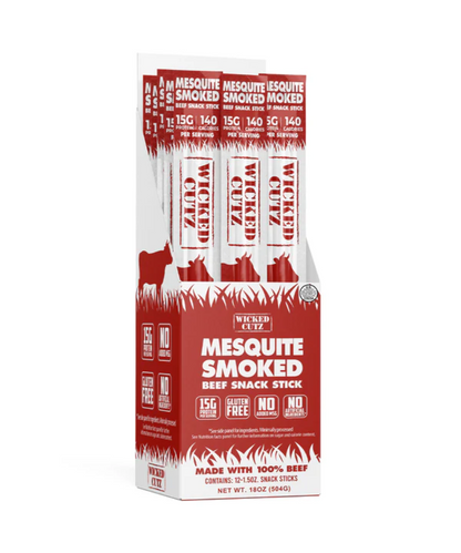 Wicked Cutz Beef Sticks Case/12