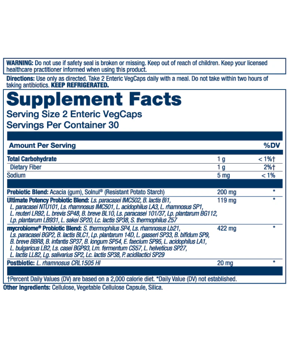 Complete Probiotic Ultimate Potency Solaray