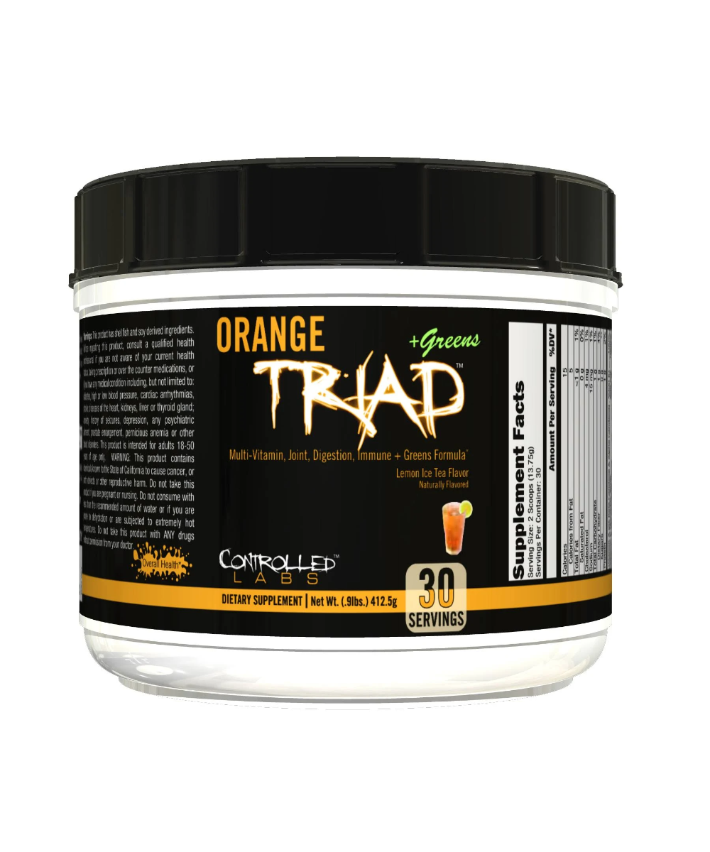 Orange Triad + Greens Powder