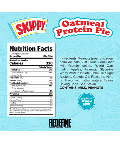 Skippy Oatmeal Protein Pie Case/8