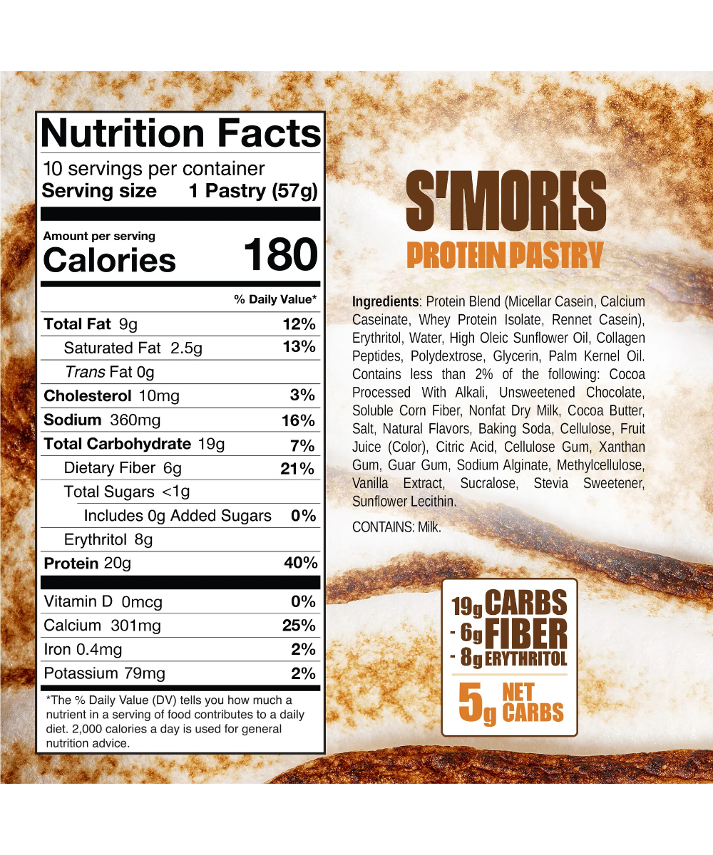 Tasty Pastry Case/10 (Legendary Foods)