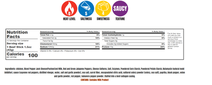 Wicked Cutz Beef Sticks Case/12