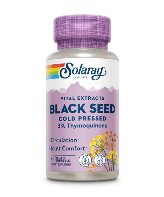 Black Seed Oil Cold Pressed softgels