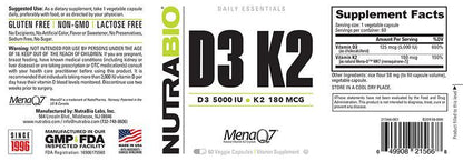 Vitamin D3 & K2