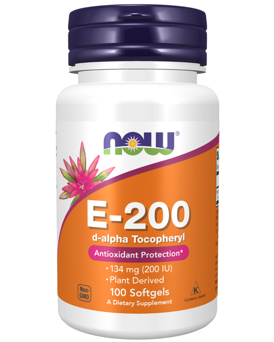 Now Vitamin E-200 (0825B)