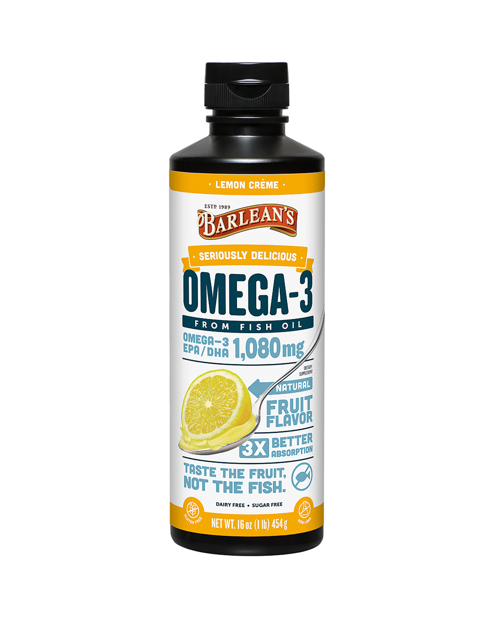 Omega Swirl Lemon Fish Oil