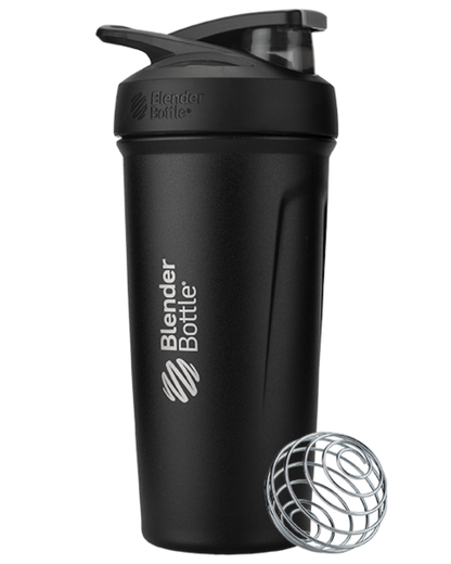 Strada Stainless Steel Blender bottle assorted colors