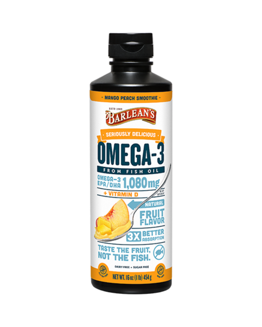 Omega Swirl Mango Peach Fish oil