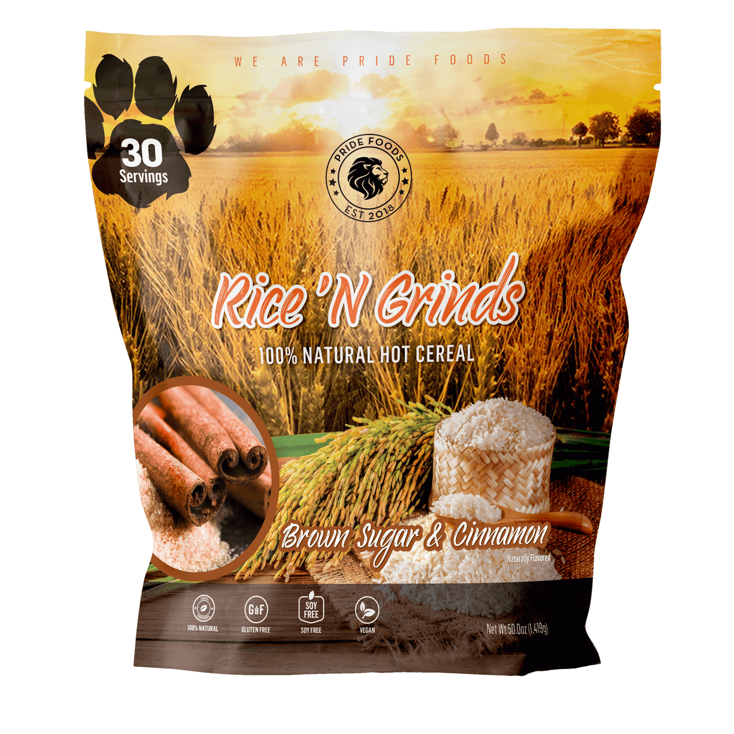 Pride Foods Rice N Grinds (30 Serving)