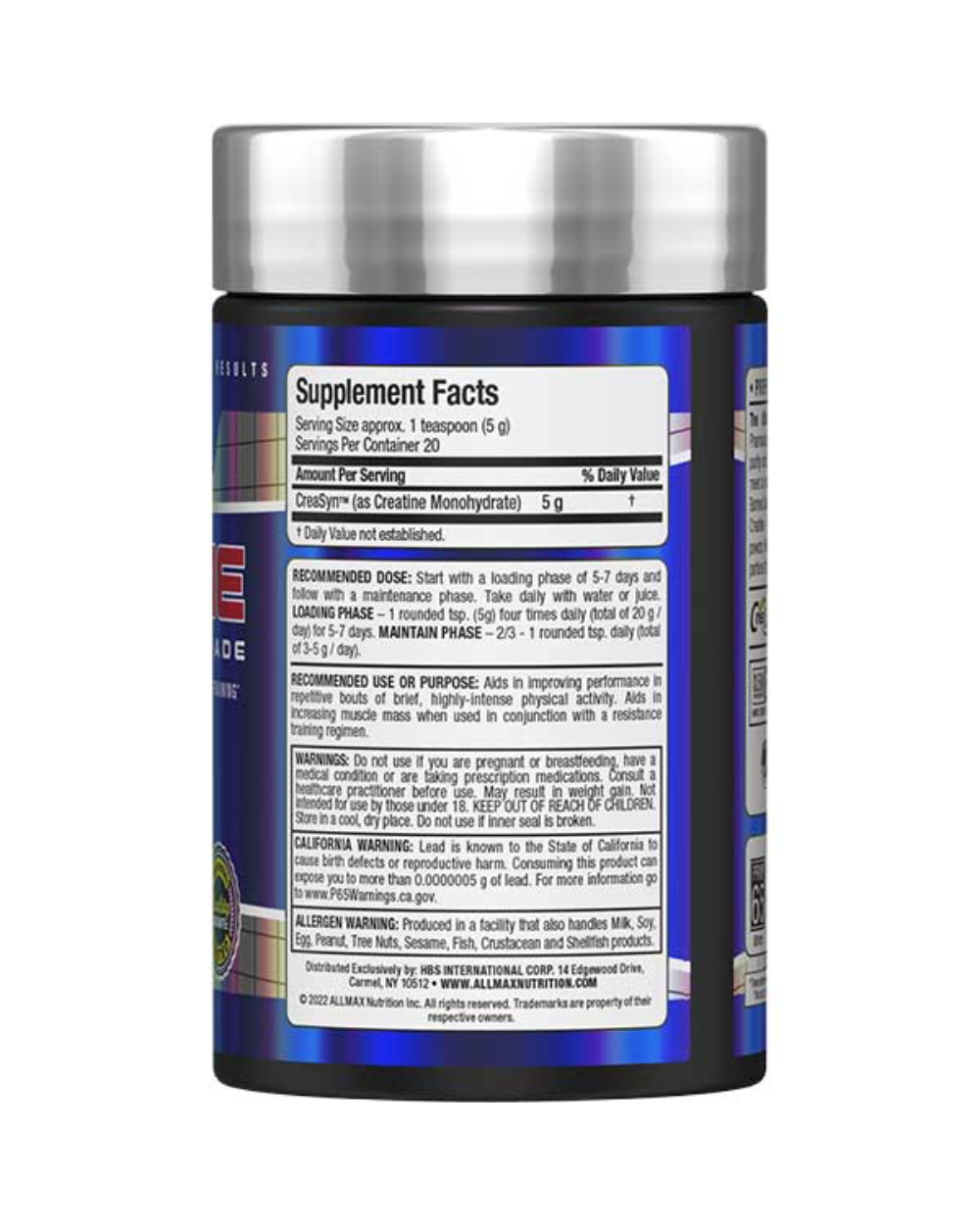 Creatine Monohydrate 100g (AllMax)