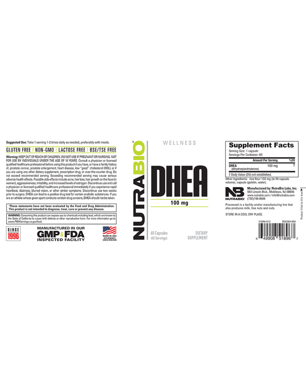 DHEA (Nutrabio)