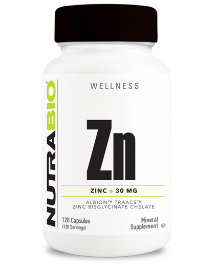 Zinc Chelate  30mg (NutraBio)