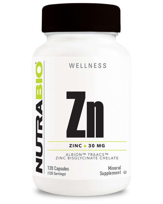 Zinc Chelate  30mg (NutraBio)