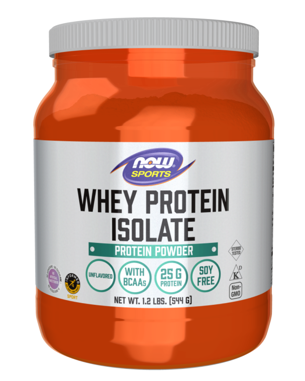 Whey Protein Isolate Unflavored 1.2 lbs