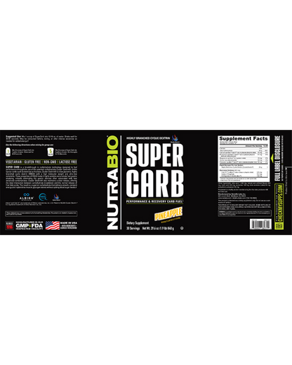 Nutrabio Super Carb