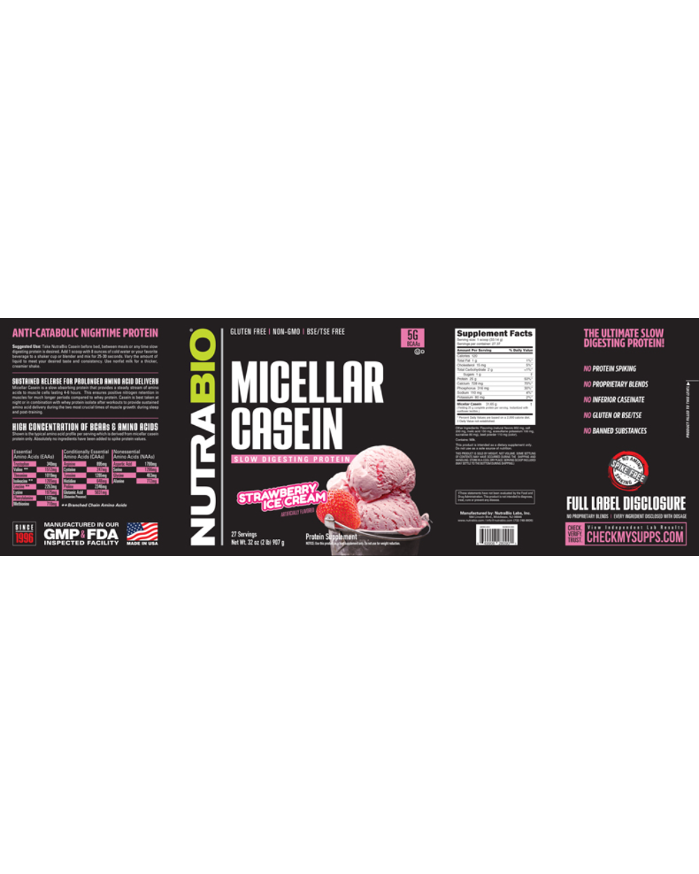 Micellar Casein 2lb