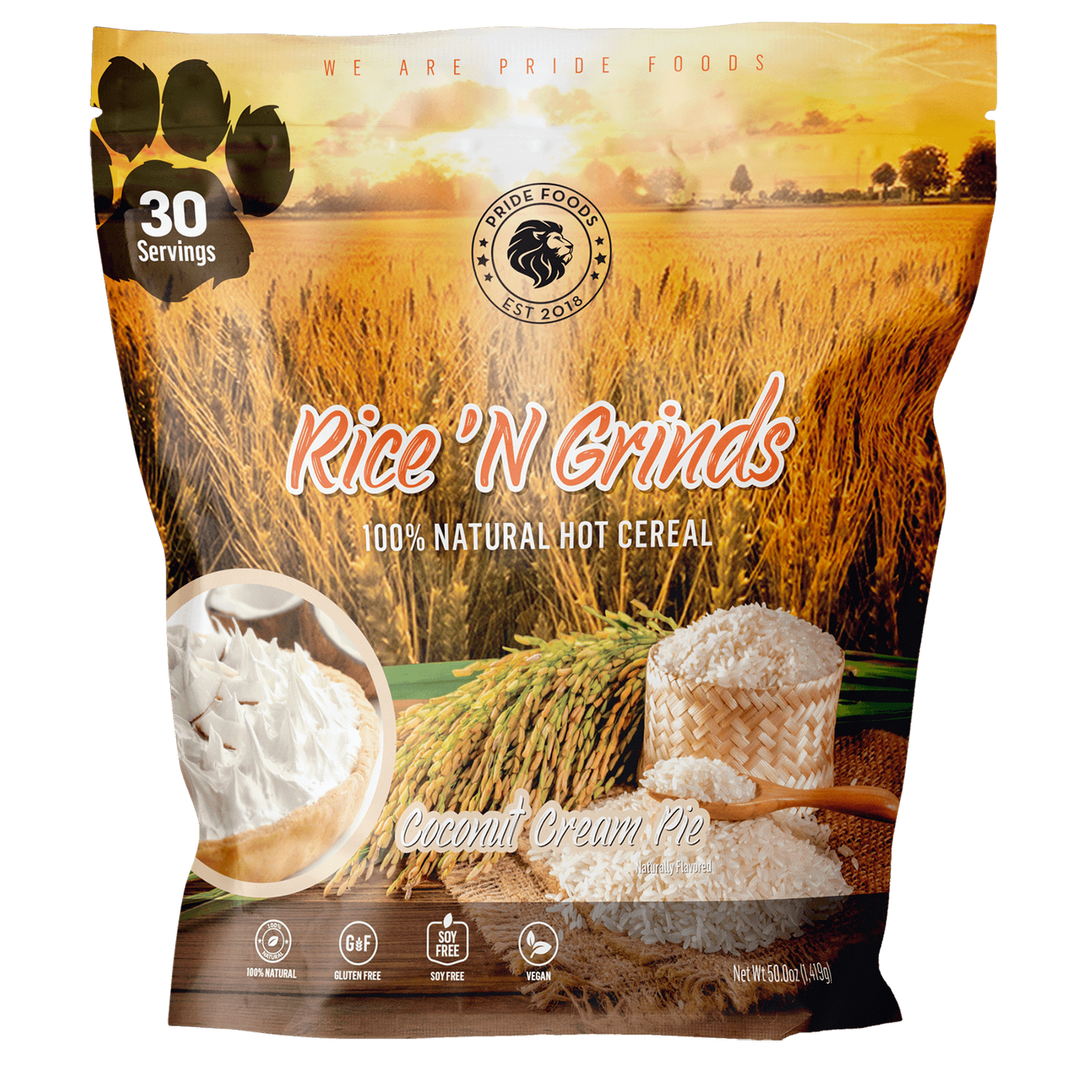 Pride Foods Rice N Grinds (30 Serving)